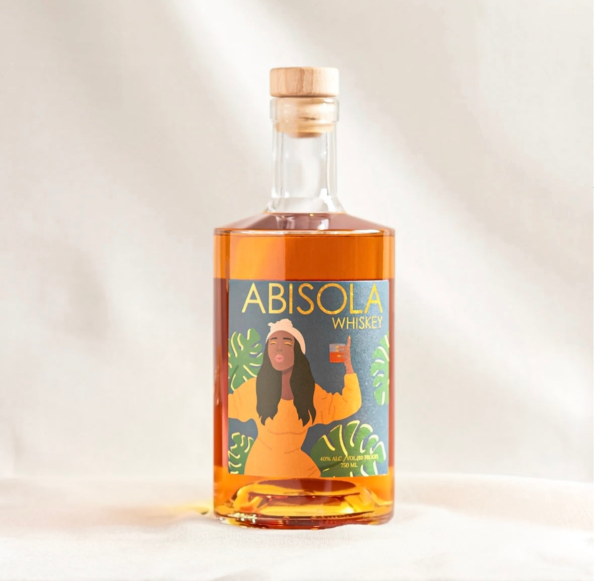 Abisola Whiskey bottle